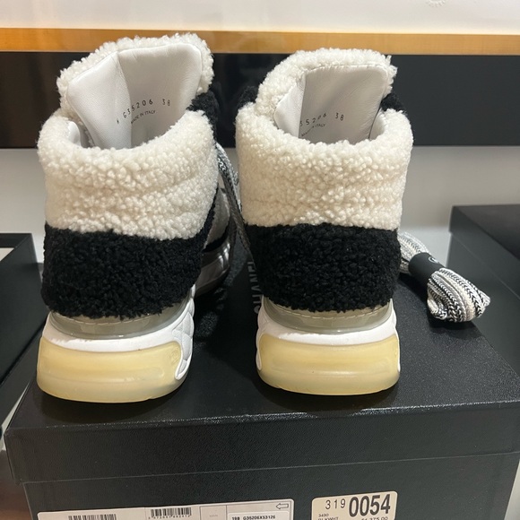 Shearling lamb skin Chanel sneakers amazing condition - Picture 6 of 8